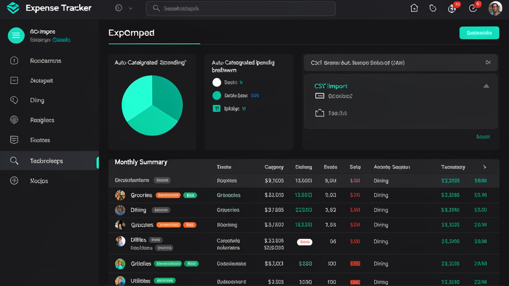 ExpenseTracker screenshot