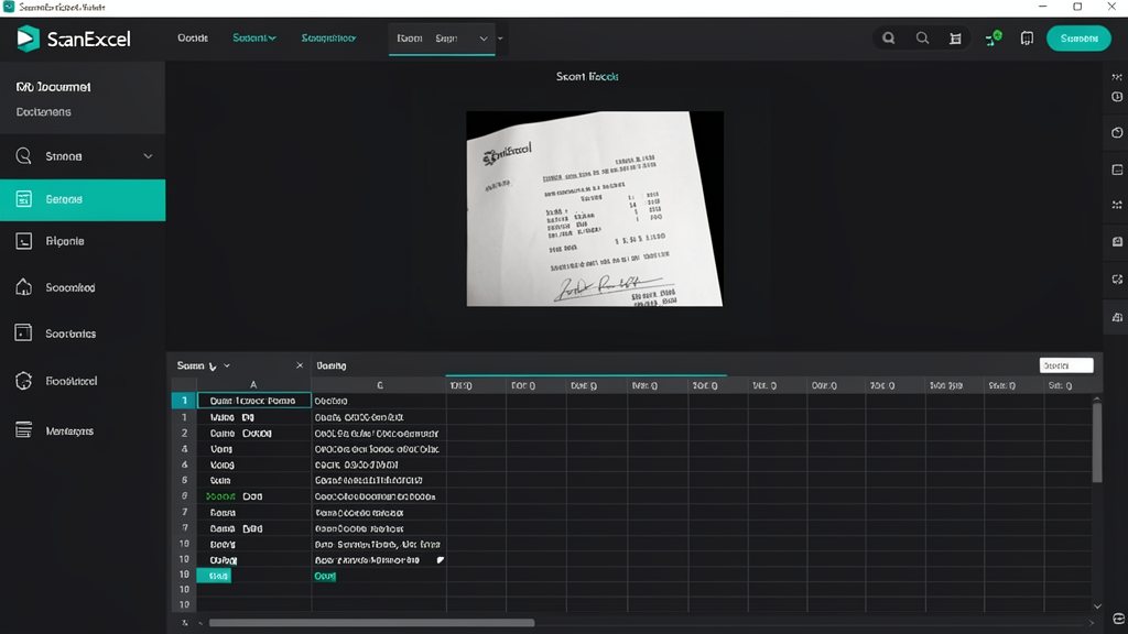 ScanExcel screenshot